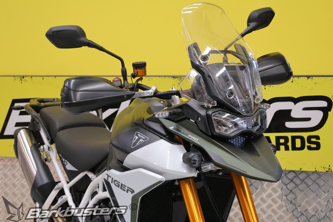 Triumph Tiger Rally Pro with STORM Handguards