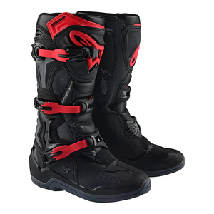 Troy Lee Designs Alpinestars Tech 3 MX Boots - Solid Black / Gray