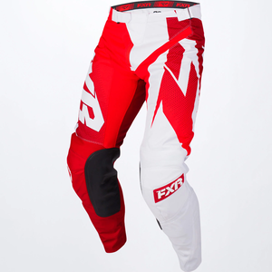 FXR Clutch Podium MX Pants - Maroon/Red Fade/White