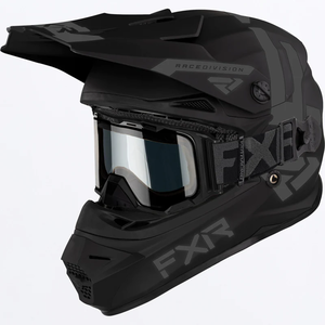 FXR Youth Legion QRS Helmet - Black Ops