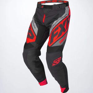 FXR Revo Off-Road Pants - Black/Nuke Red/Char