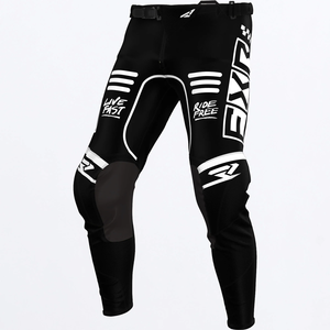 FXR Youth Podium MX Pants - Black/White